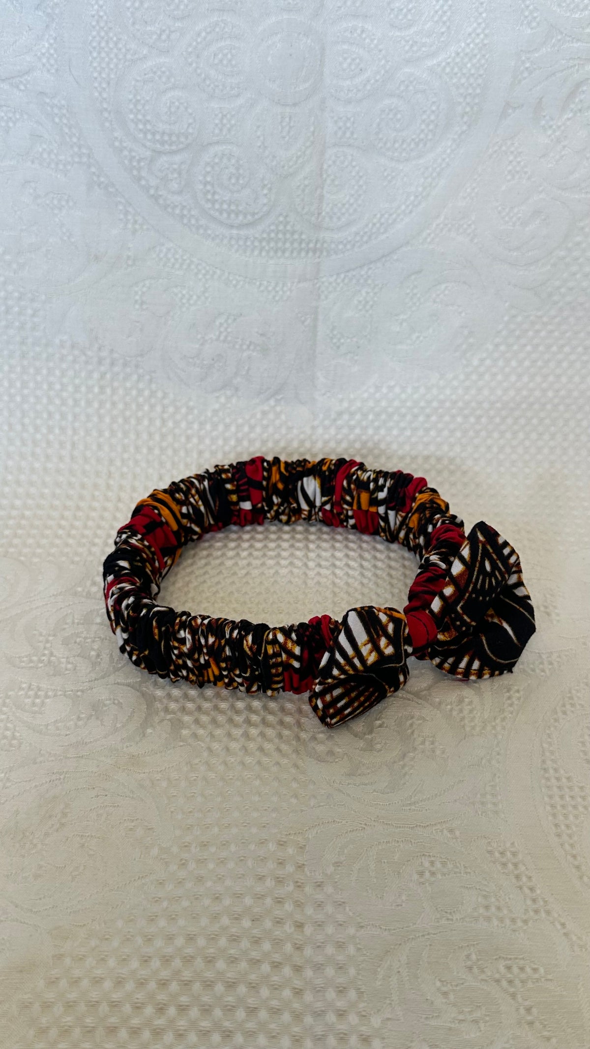 Afrika Bandana No.3 - Mavi Çok Renkli