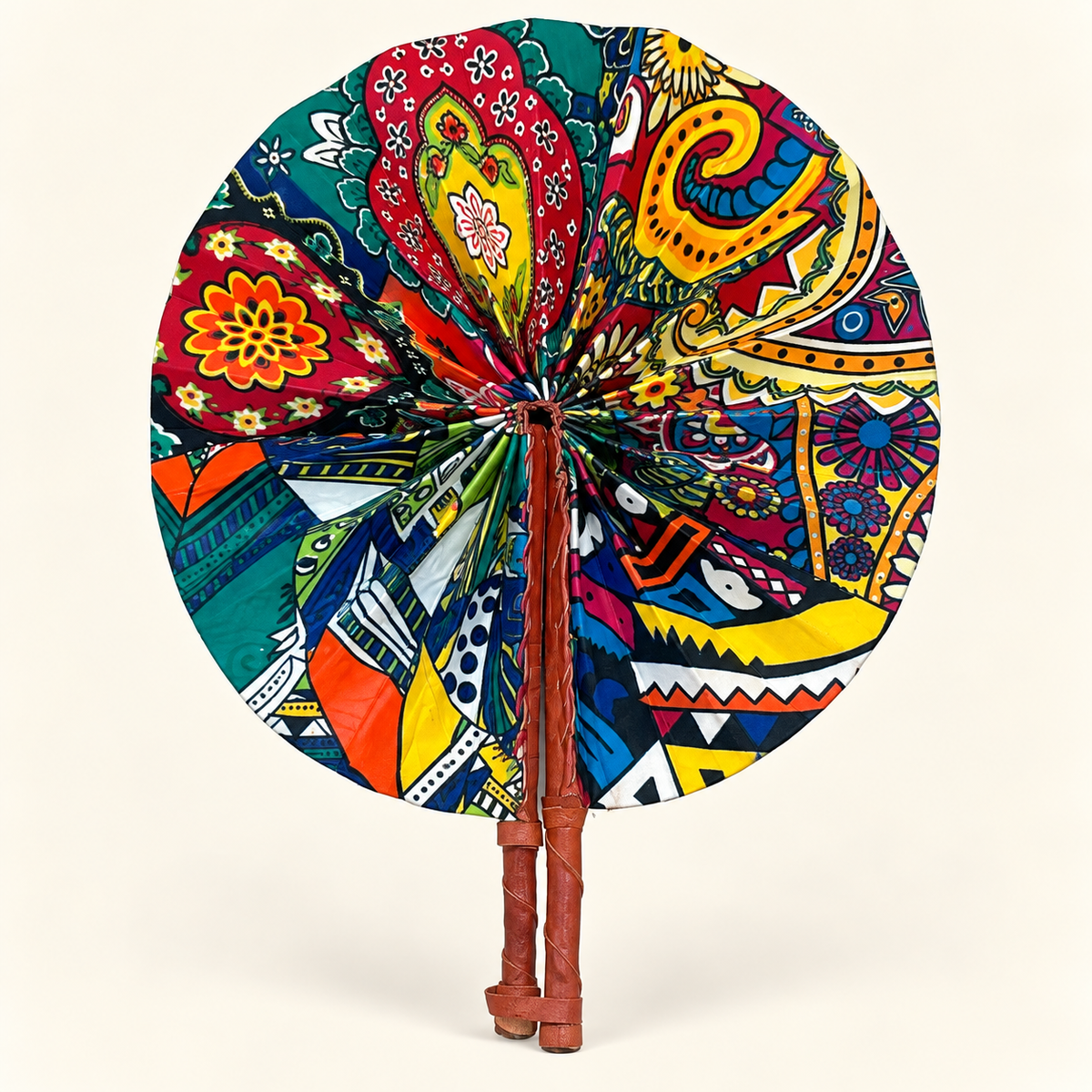 Mutfak Eldiveni – Patchwork Çok Renkli Afrika Baskı Kumaş